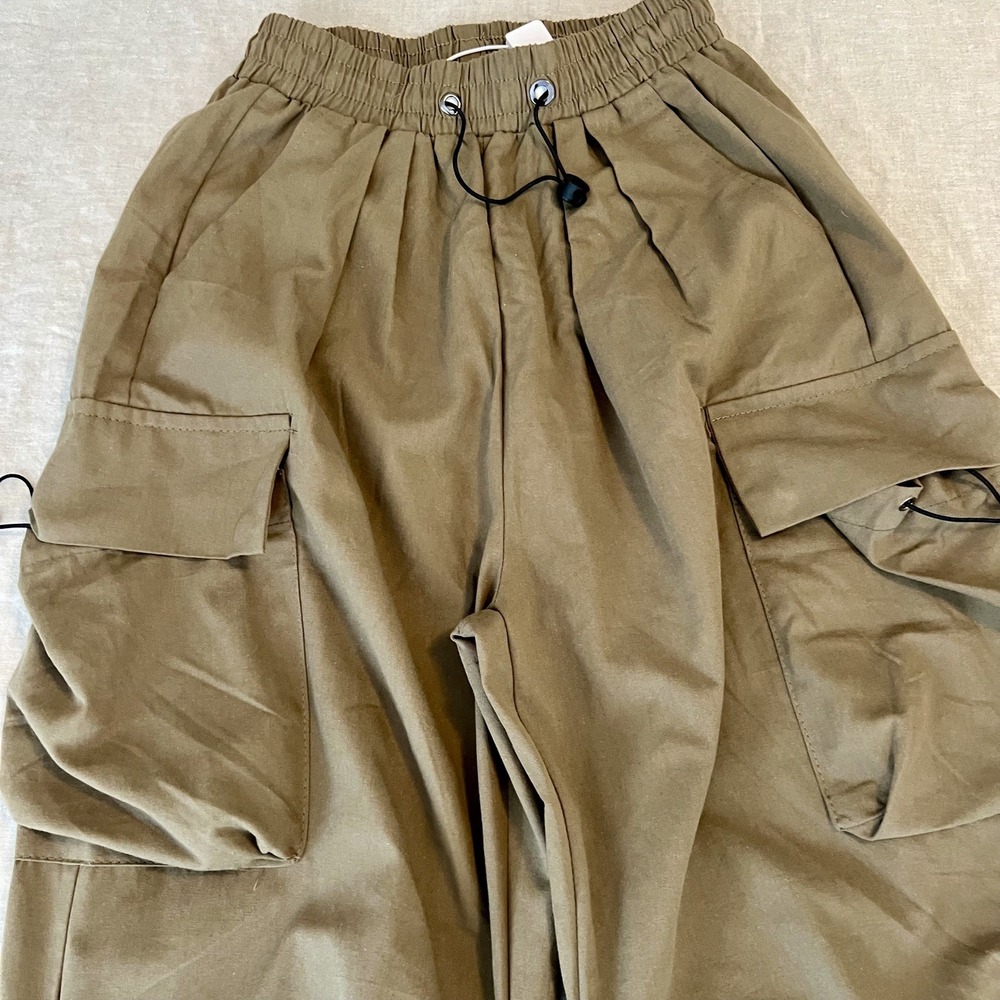 SHHB Life Companion Japanese Style Cargo Multipocket Faded Army Tactical Pants S - Picture 4 of 14